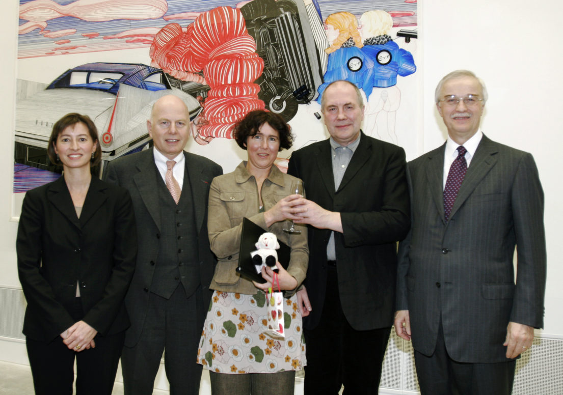 Dr. Ilona Murati-Laebe, Prof. Dr. Christoph Stölzl, Cornelia Renz, Mark Gisborne, Dr. Hubertus Erlen