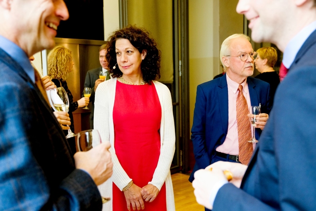 Award Ceremony 2018: Ernst Schering Prize to Bonnie L. Bassler & Friedmund Neumann Prize to Alexander Bartelt. At the Berlin-Brandenburgischen Akademie der Wissenschaften in Berlin September 26th 2018