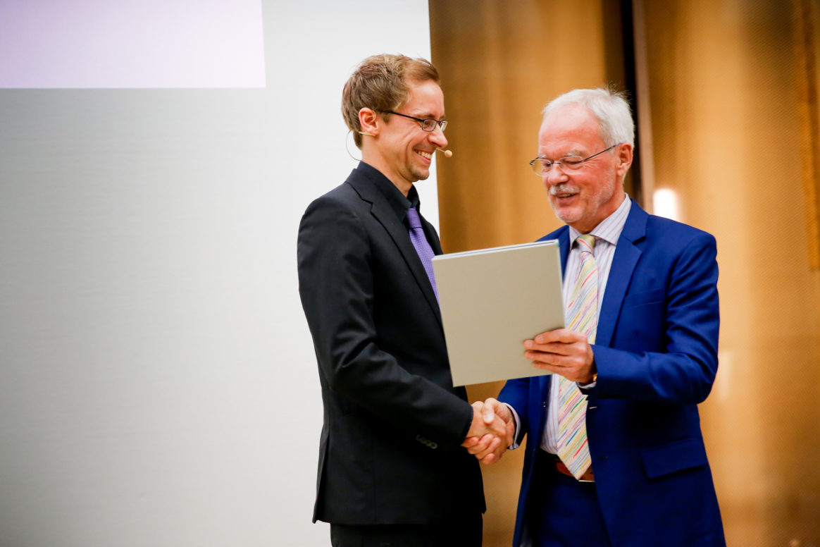 Ernst Schering Preis 2019 & Friedmund Neumann Preis 2019  am 24.09.2019  im Leibnizsaal in Berlin.Feierliche Preisverleihung zu Ehren von Patrick Cramer und Johannes Köster