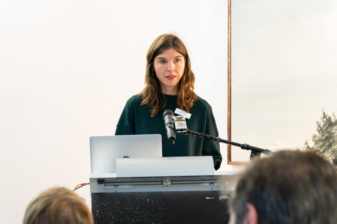 Finissage of „TEMPERATE. under your skin, nano carriers through the web of life” and lecture by Hannah Landecker, September 16, 2021, Schering Stiftung