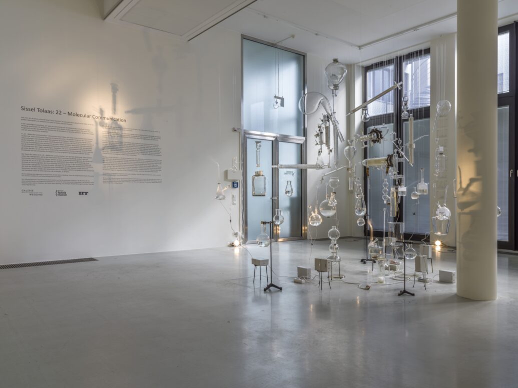 Sissel Tolaas, 22 - Molecular Communication, 2019, Schering Stiftung, Ausstellungsansicht