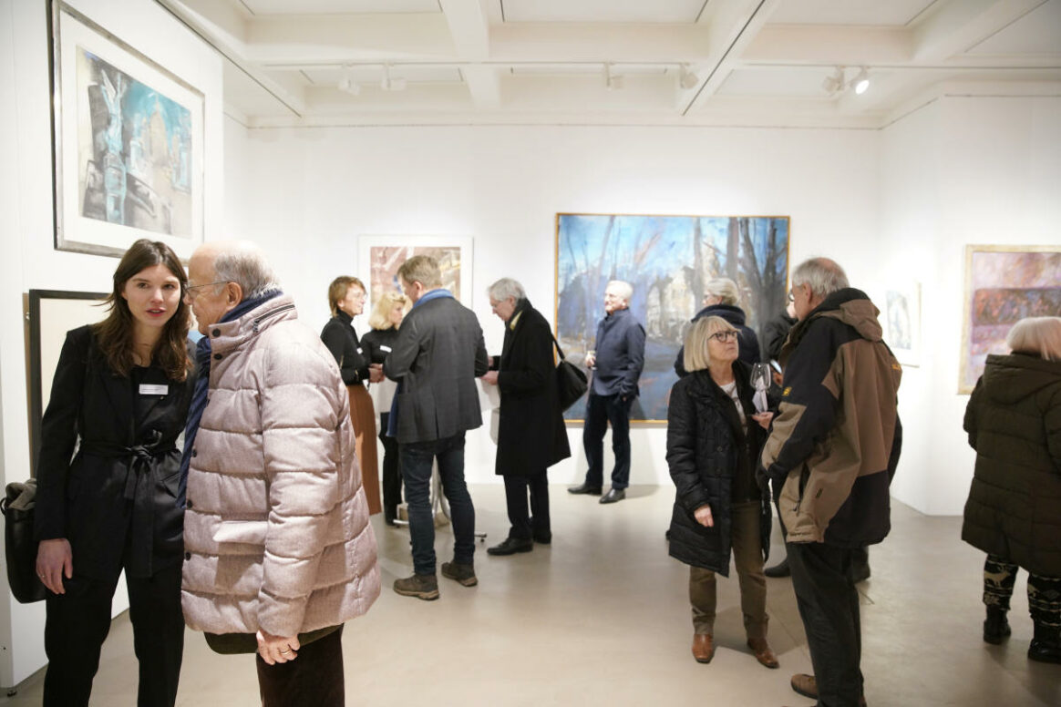 Opening of the sales exhibition of Schering Stiftung Kunstsammlung on February 9, 2023, at Grisebach's