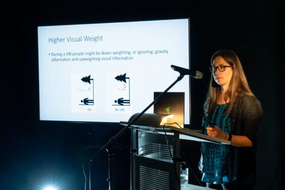 Lecture by Meaghan McManus, June 14, 2023, Perception in virtual reality