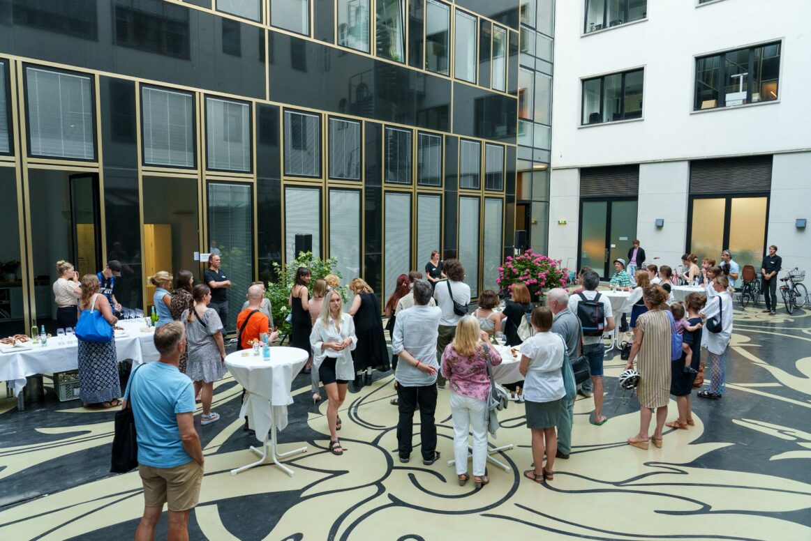 Opening of the exhibition Materialism of Indeterminacy at Schering Stiftung, July 11, 2023