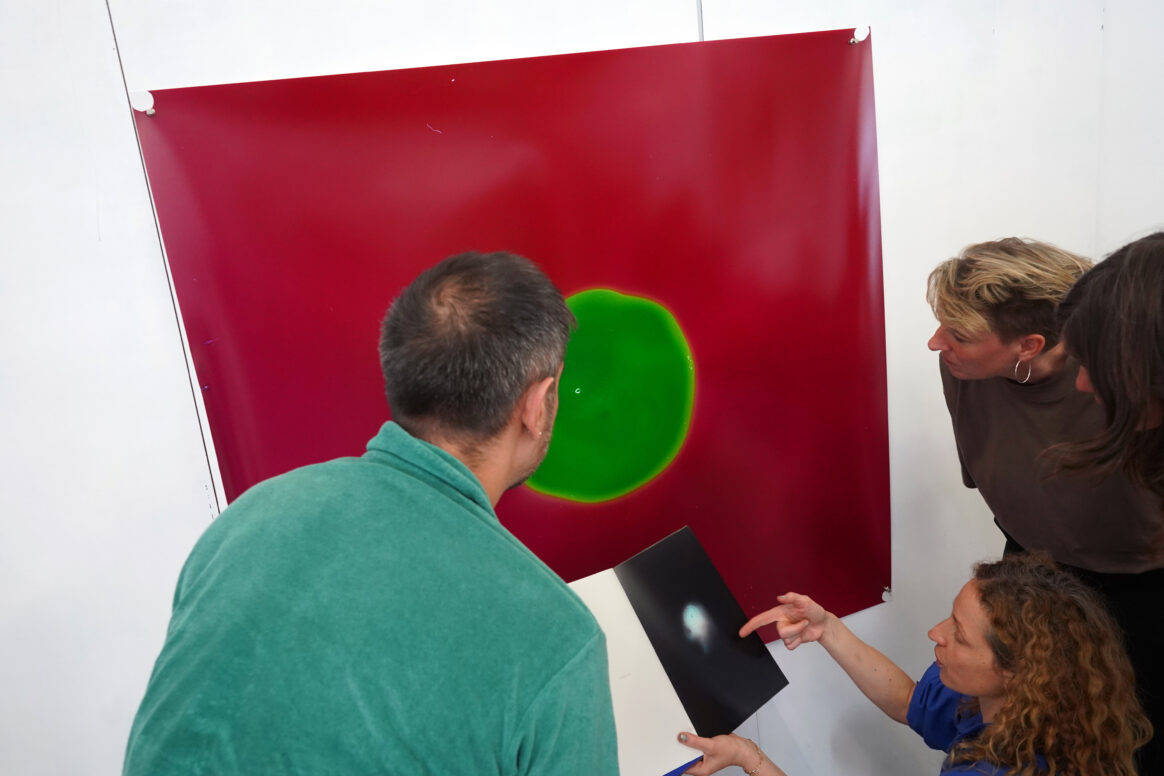 Workshop at KW Institute for Contemporary Art, Berlin, on May 31, 2024 for the upcoming exhibition “Labor Lab” by Sarah Ancelle Schönfeld in the Project Space of the Schering Stiftung 2024, Berlin