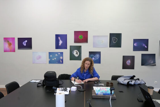 Workshop at KW Institute for Contemporary Art, Berlin, on May 31, 2024 for the upcoming exhibition “Labor Lab” by Sarah Ancelle Schönfeld in the Project Space of the Schering Stiftung 2024, Berlin
