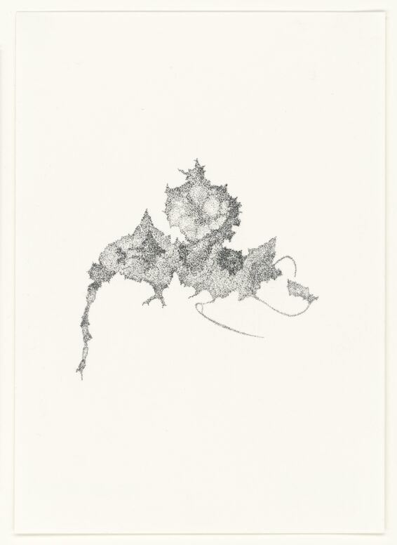 Aljoscha, "Ohne Titel", Blatt 5 von 5, 2015, Bleistift auf Papier, 24 x 16,7 cm