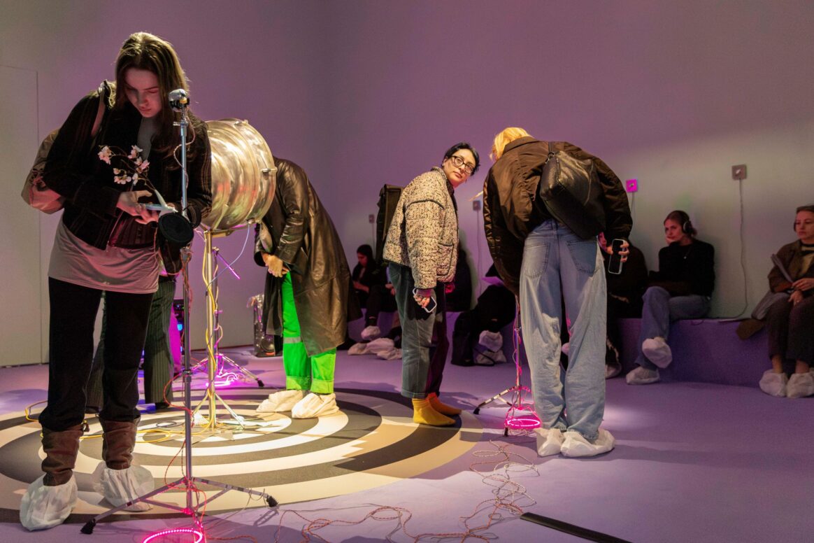 Opening of the Exhibition "Rehearsal Room" by Nicole L’Huillier at the Project Space of the Schering Stiftung, April 23, 2026.