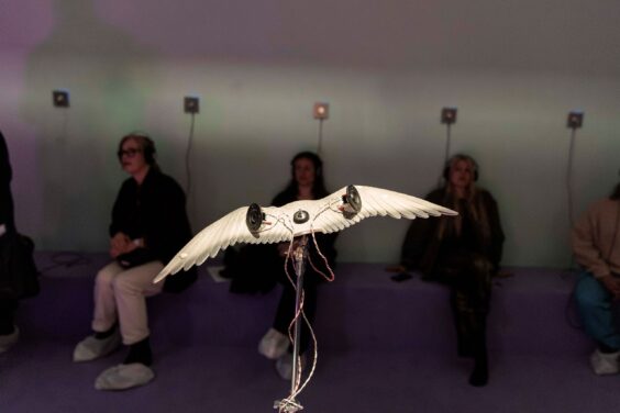 Opening of the Exhibition "Rehearsal Room" by Nicole L’Huillier at the Project Space of the Schering Stiftung, April 23, 2026.