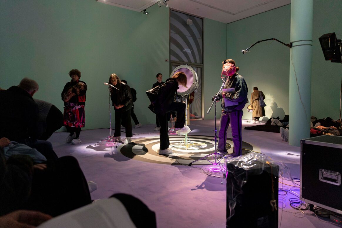 Opening of the Exhibition "Rehearsal Room" by Nicole L’Huillier at the Project Space of the Schering Stiftung, April 23, 2026.