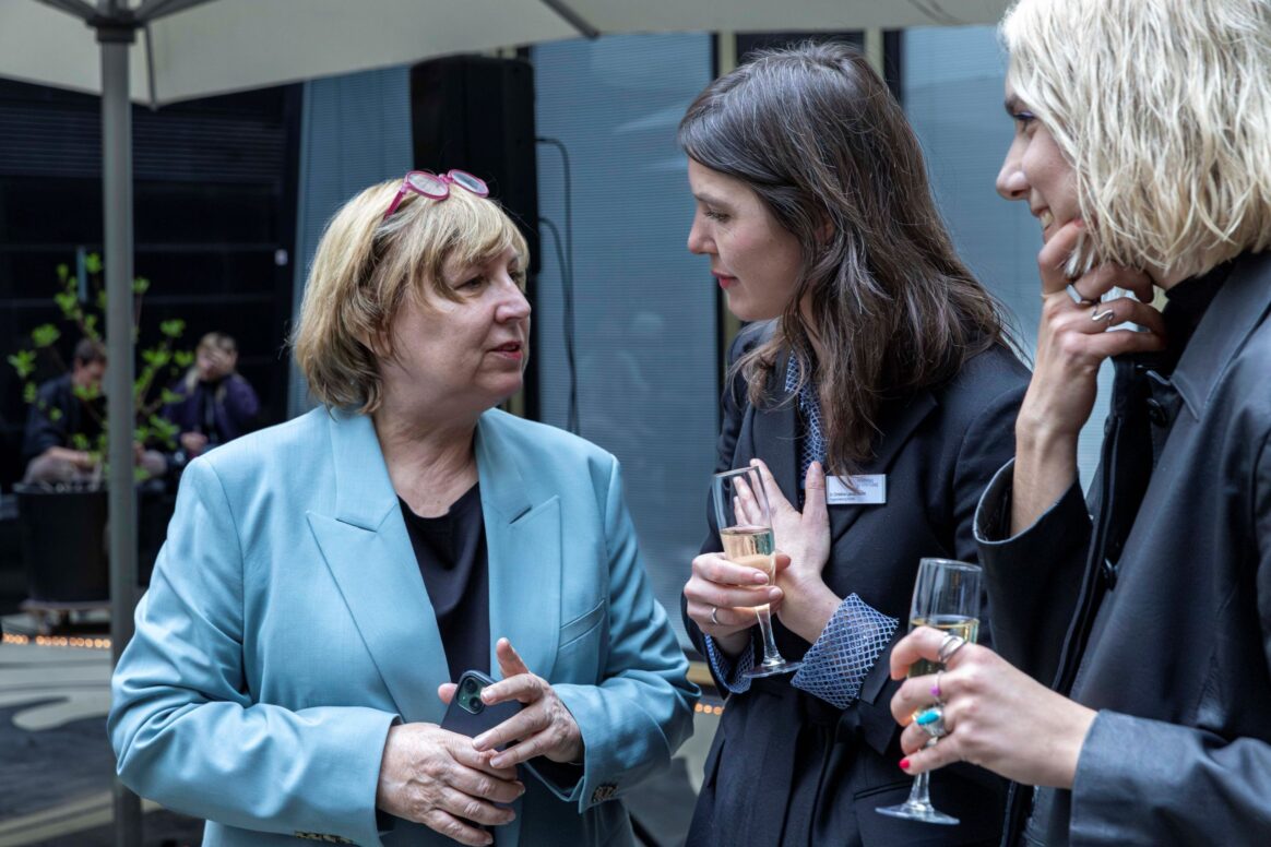 Opening of the Exhibition "Rehearsal Room" by Nicole L’Huillier at the Project Space of the Schering Stiftung, April 23, 2026.