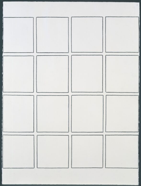 Linda Karshan, „6/11/09 (II)“, 2009, Grafit auf Papier, 76,6 x 56,7 cm