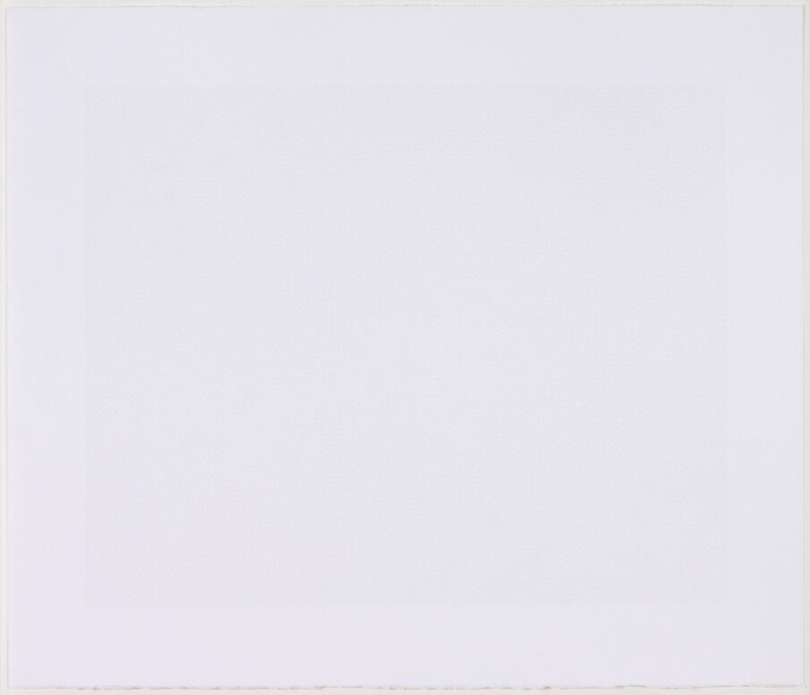 Tom Chamerlain, „Ohne Titel“, 2010, Buntstift auf Papier, 70 x 80 cm